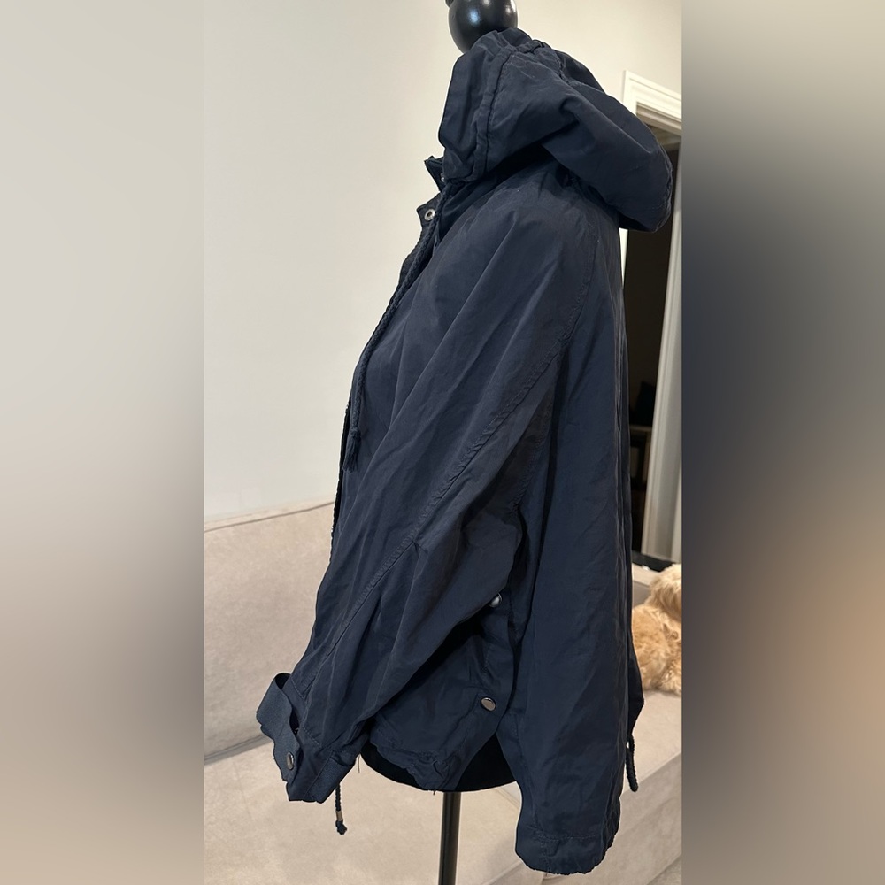 FRANCESCAS Miami Hooded Rain Coat Women Size Large - Picture 4 of 12